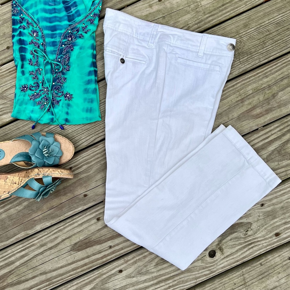 Charter Club white jeans